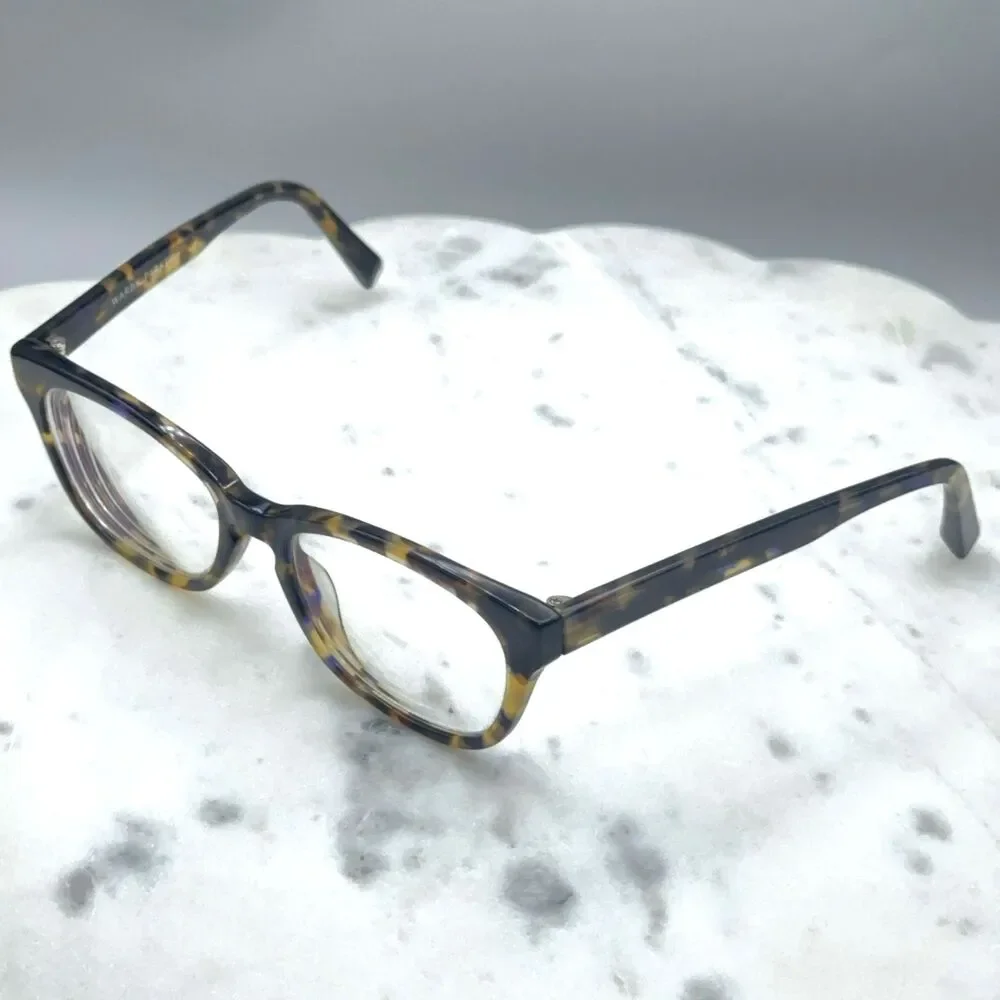 Warby Parker Finch 252 Violet Magnolia Square Eyeglasses FRAMES ONLY - 52-18-140